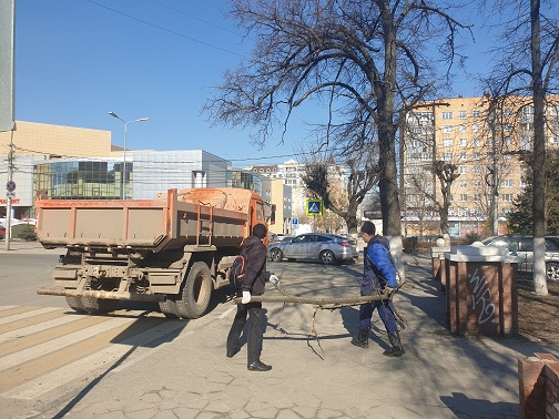 Первый общегородской субботник