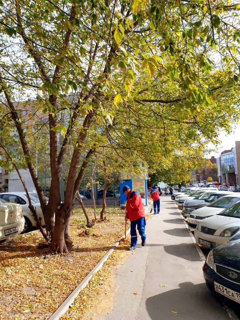 Осенний месячник по благоустройству: работники МУП "РГРЭС" приняли участие в уборке городских территорий Осенний месячник по благоустройству: работники МУП "РГРЭС" приняли участие в уборке городских территорий